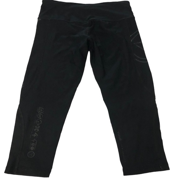 Virus leggings capris SZ S Black - Picture 2 of 10